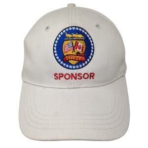 NWTF By Empire Sponsor Slideback Baseball Cap Beige One Size Embroidered 6 Panel